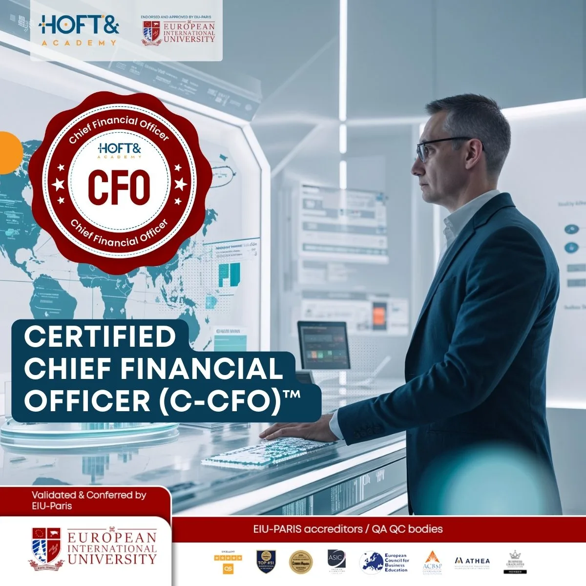 Certified Chief Financial Officer C-cfo | Hoft Academy Certified Chief Financial Officer (C-CFO), Certified Chief Financial Officer, C-CFO